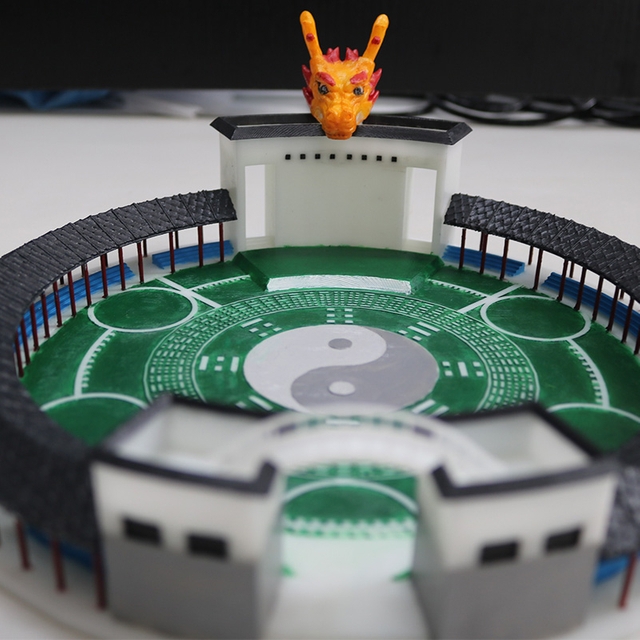 SLA-Harzdruck-Architekturmodell Wulong Plaza